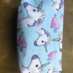 pochette motif licorne